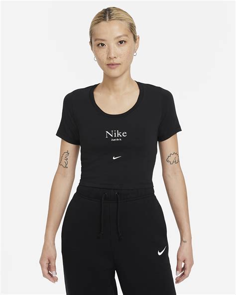 kurzarm-kurzoberteil für damen nike sportswear|Nike Sportswear Kurzärmeliges Kurz.